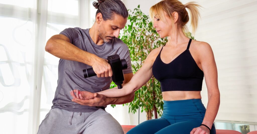 how long should i use a massage gun?