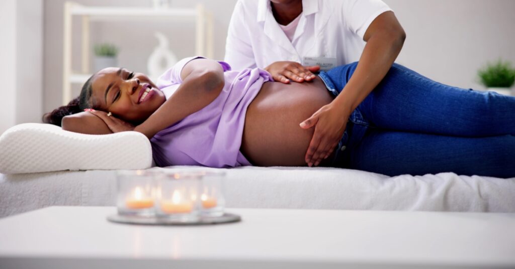 can you use a massage gun when pregnant