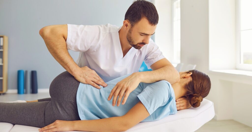 how to massage knots out of back