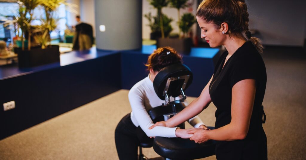 what is a chair massage?