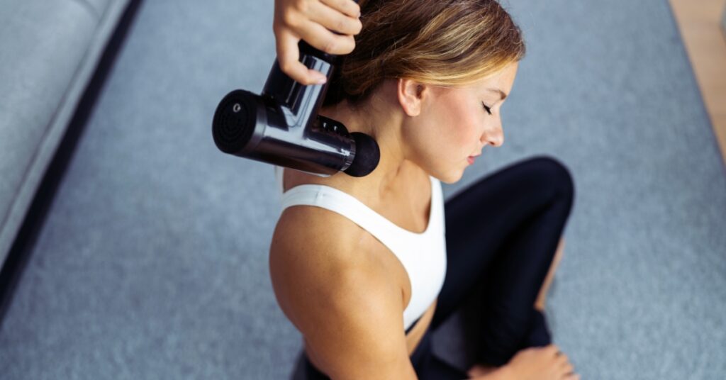 what massage gun head to use?